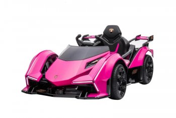 Детский электромобиль Barty Lamborghini Vision Gran Turismo 4WD Розовый