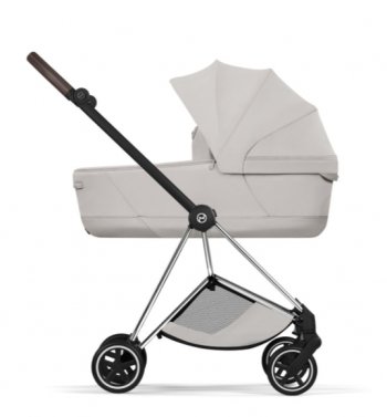Коляска для новорожденного Cybex Mios IV 2026 City Grey (шасси на выбор) шасси Chrome Brown