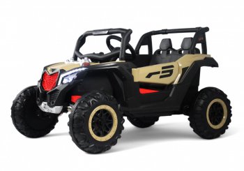 Детский электромобиль Rivertoys K555KK 4WD 24V Бежевый