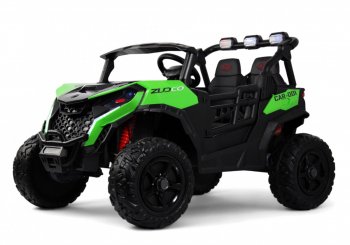 Детский электромобиль Rivertoys K555KK 4WD 24V Зеленый