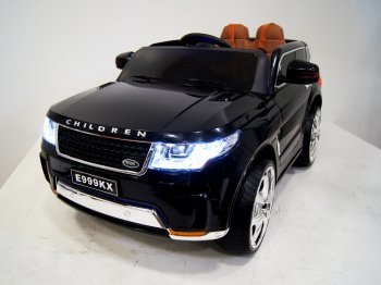 Детский электромобиль Rivertoys Range Rover Sport E999KX (Ривертойс Ранж Ровер Спорт) Черный