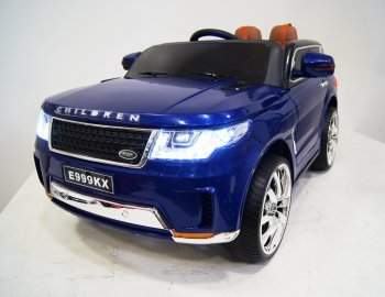 Детский электромобиль Rivertoys Range Rover Sport E999KX (Ривертойс Ранж Ровер Спорт) Синий
