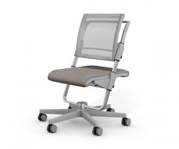 Детский стул Moll Scooter серый Soft Grey/ без спинки