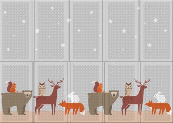 Детский коврик Parklon Portable "Неразлучные друзья" 140x200x1 см