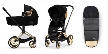 Коляска 2 в 1 Cybex Priam и e-Priam IV FE Jeremy Scott Wings