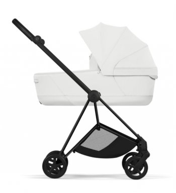 Коляска для новорожденного Cybex Mios IV 2026 Off White (шасси на выбор) шасси Matt Black