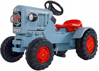 Детский педальный трактор погрузчик Big Eicher Eicher