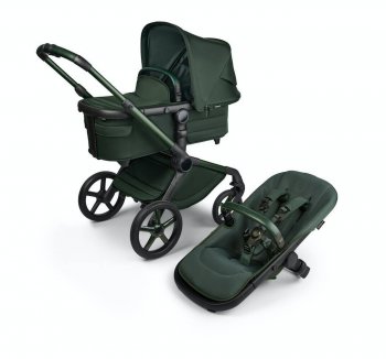 Детская коляска 2 в 1 Bugaboo Fox5 Noir Midnight Green Limited Edition