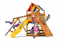 Детская игровая площадка Rainbow Play Systems Циркус Фанхаус 2020 II Тент (Circus Funhouse 2020 II RYB) 1
