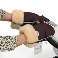 Муфта-рукавички для коляски Esspero Double (Натуральная шерсть) 2