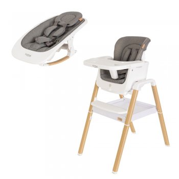 Стул Tutti Bambini для кормления High Chair Nova White/Oak