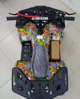 Квадроцикл бензиновый MOTAX GRIZLIK MIDI ЕS BW с электростартером и родительским пультом 8