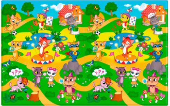 Коврик игровой детский односторонний (2300х1400х10) Funkids art. FD-B10-1S, 005/012 цвет (012)