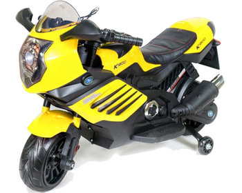 Электромотоцикл Rivertoys K333KK Желтый