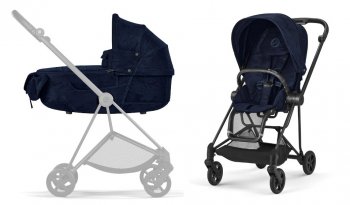 Коляска 2 в 1 Cybex Mios III Rebellious Luxury Denim Blue