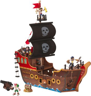 Игровой набор KidKraft Пиратский корабль 10501_KE Пиратский корабль