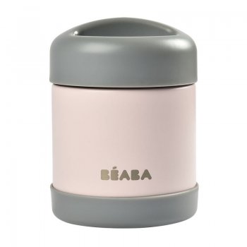 Термо контейнер Beaba Thermo Portion 300 ml Light Pink/при покупке с продукцией