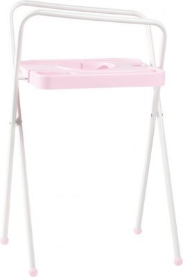 Подставка металлическая под ванночку Bebe Jou (Бебе Жу) Розовый леопард