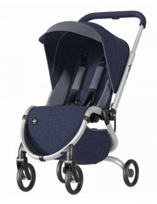 Прогулочная коляска Mima ZIGI Midnight Blue + люлька, сумка и зимний набор