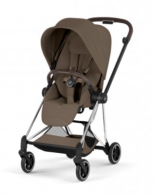 Прогулочная коляска Cybex Mios IV 2026 Coconut Brown (шасси на выбор) шасси Chrome Brown