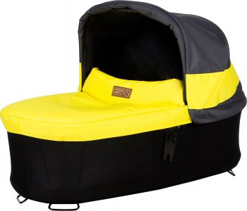 Блок для новорожденных Mountain Buggy Terrain Carrycot Plus (Маунтин Багги Террейн Кэррикот Плюс) solus (серо-жёлтый)