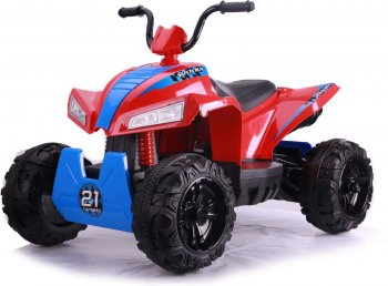Детский электроквадроцикл Rivertoys T555TT Красный