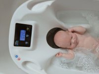 Подставка + ванночка с электронными весами и термометром Baby Patent Aqua Scale 5