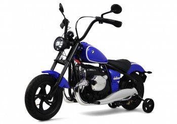 Детский электромотоцикл Rivertoys BMW R18 (A777AA) Синий