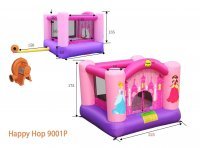 Детский надувной батут Happy Hop Веселая Принцесса 9001P (Хеппи Хоп) 2