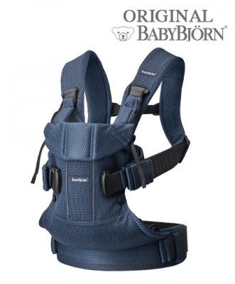 Рюкзак-кенгуру для новорожденных BabyBjorn One Air 0980.08/Navy Blue