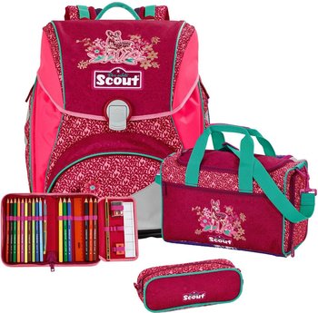 Школьный рюкзак Scout Alpha Чудесный Лес с наполнением 4 предмета Чудесный Лес