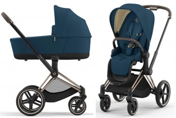 Cybex cheap priam blue