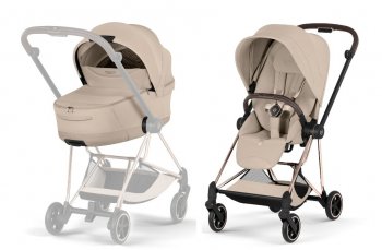 Коляска 2 в 1 Cybex Mios IV 2026 Cozy Beige (шасси на выбор)