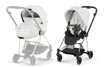 Коляска 2 в 1 Cybex Mios IV 2026 Off White (шасси на выбор)
