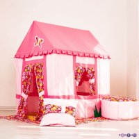Текстильный домик-палатка с пуфиком для девочек Paremo Дворец Мирабель PCR116-02 1