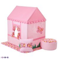 Текстильный домик-палатка с пуфиком для девочек Paremo Дворец Мирабель PCR116-02 4