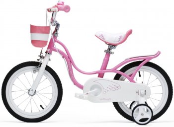 Детский велосипед Royal Baby Little Swan New 14&quot; Розовый