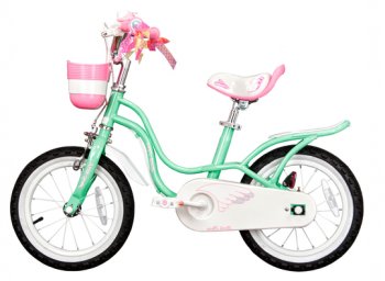 Детский велосипед Royal Baby Little Swan New 14&quot; Мятный