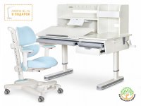 Комплект парта Mealux Montreal 2 (BD-670-2) + кресло Ergokids Space Air (Y-609) 2