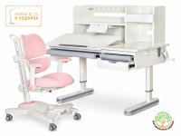 Комплект парта Mealux Montreal 2 (BD-670-2) + кресло Ergokids Space Air (Y-609) 1