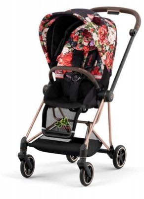 Прогулочная коляска Cybex Mios III Spring Blossom Dark (шасси на выбор)
