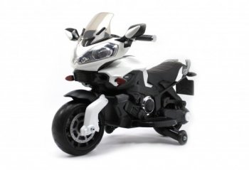 Электромотоцикл Rivertoys E222KX Белый