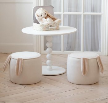 Стол Amari опора шарики Белый