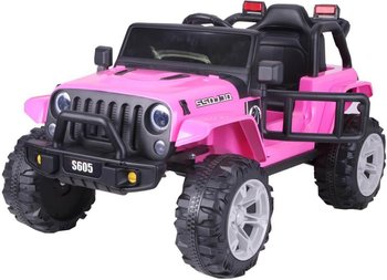 Детский электромобиль RiverToys T222TT с дистанционным управлением Розовый