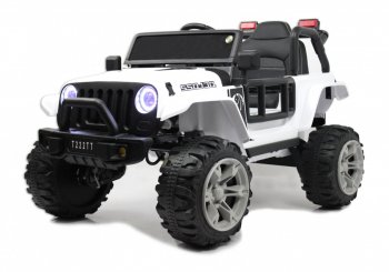 Детский электромобиль RiverToys T222TT Белый