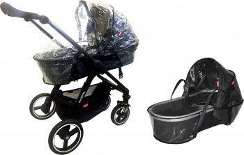 Дождевик для блока Phil and Teds Snug Carrycot (на блок для новорожденных) При покупке с коляской Phil and Teds