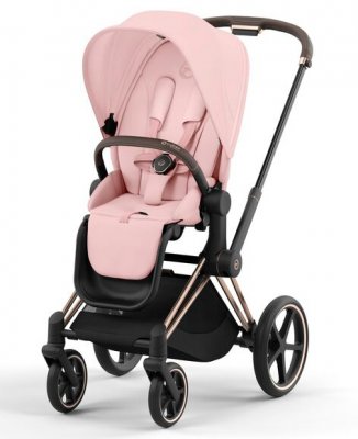 Прогулочная коляска Cybex Priam и e-Priam IV Peach Pink (шасси на выбор)