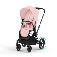 Прогулочная коляска Cybex Priam и e-Priam IV Peach Pink (шасси на выбор) 2