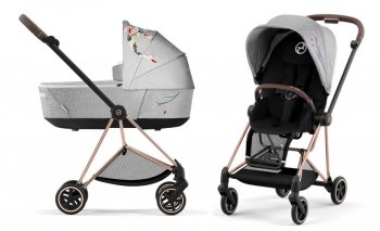 Коляска 2 в 1 Cybex Mios III FE Koi Crystallized (шасси на выбор) 