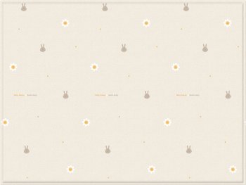 Детский коврик Parklon Prime Living Edge "Зайчики-ромашки" 150x200x1.5 см